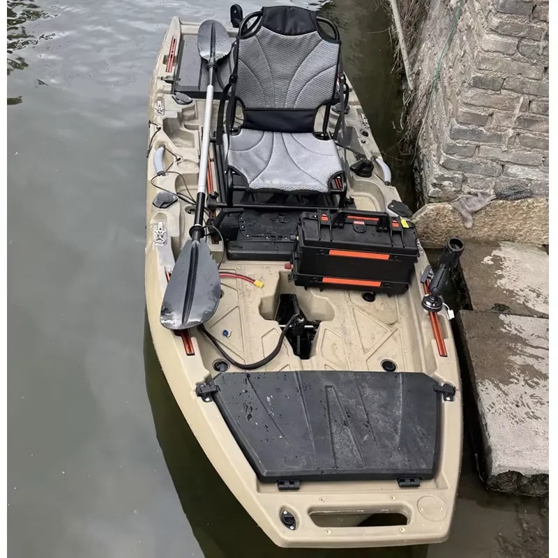 Kayak Modular de 10 pies con P - Fishing Kayak Pedal Drive reseña y precio