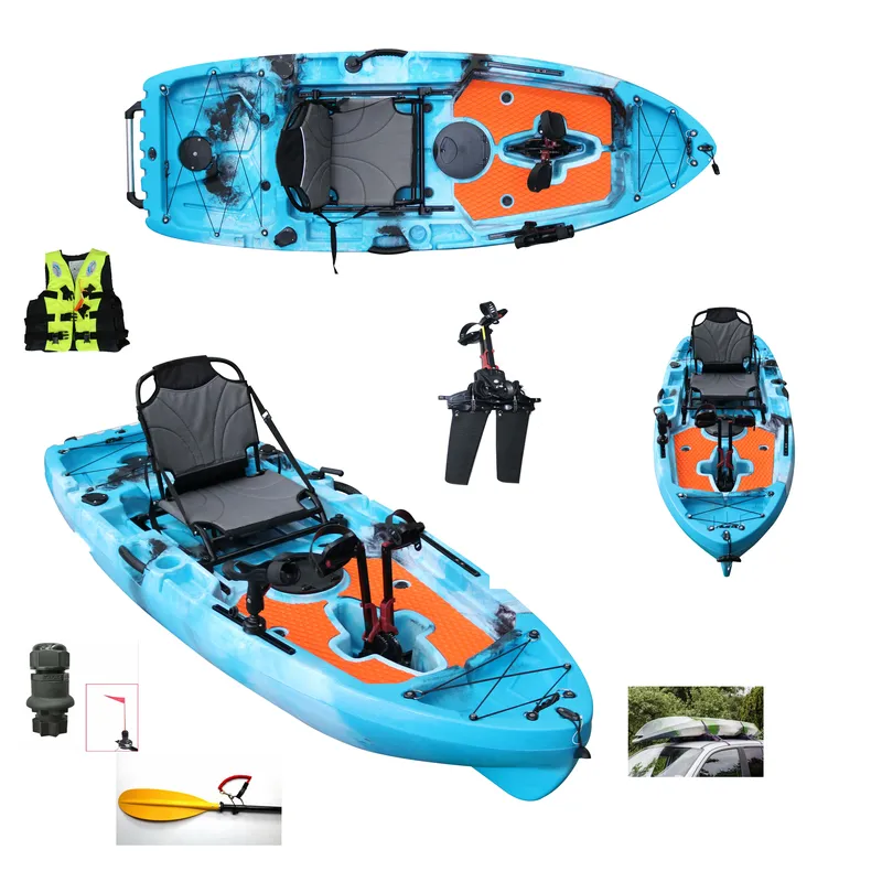 Kayak Vicking Ocean Individual - Fishing Kayak Pedal Drive reseña y precio